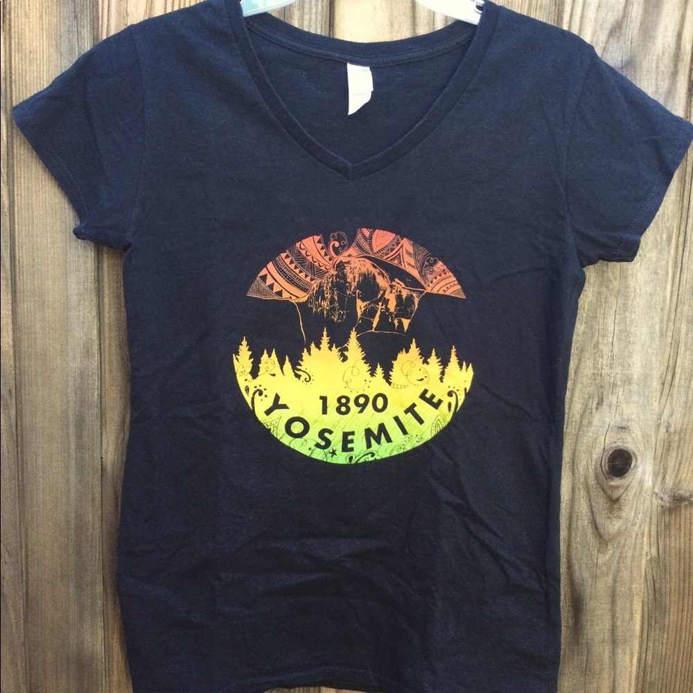 Yosemite 1890 t-shirt, size large, black